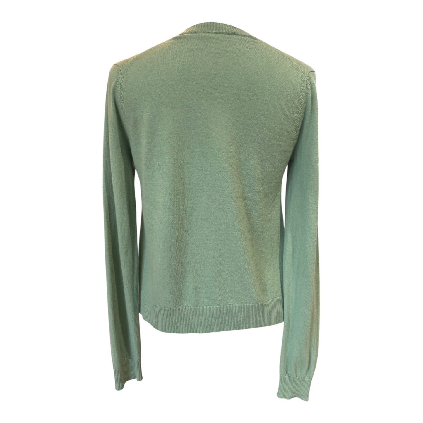 Loro Piana Baby Cashmere Sea Green Cardigan - 10/12