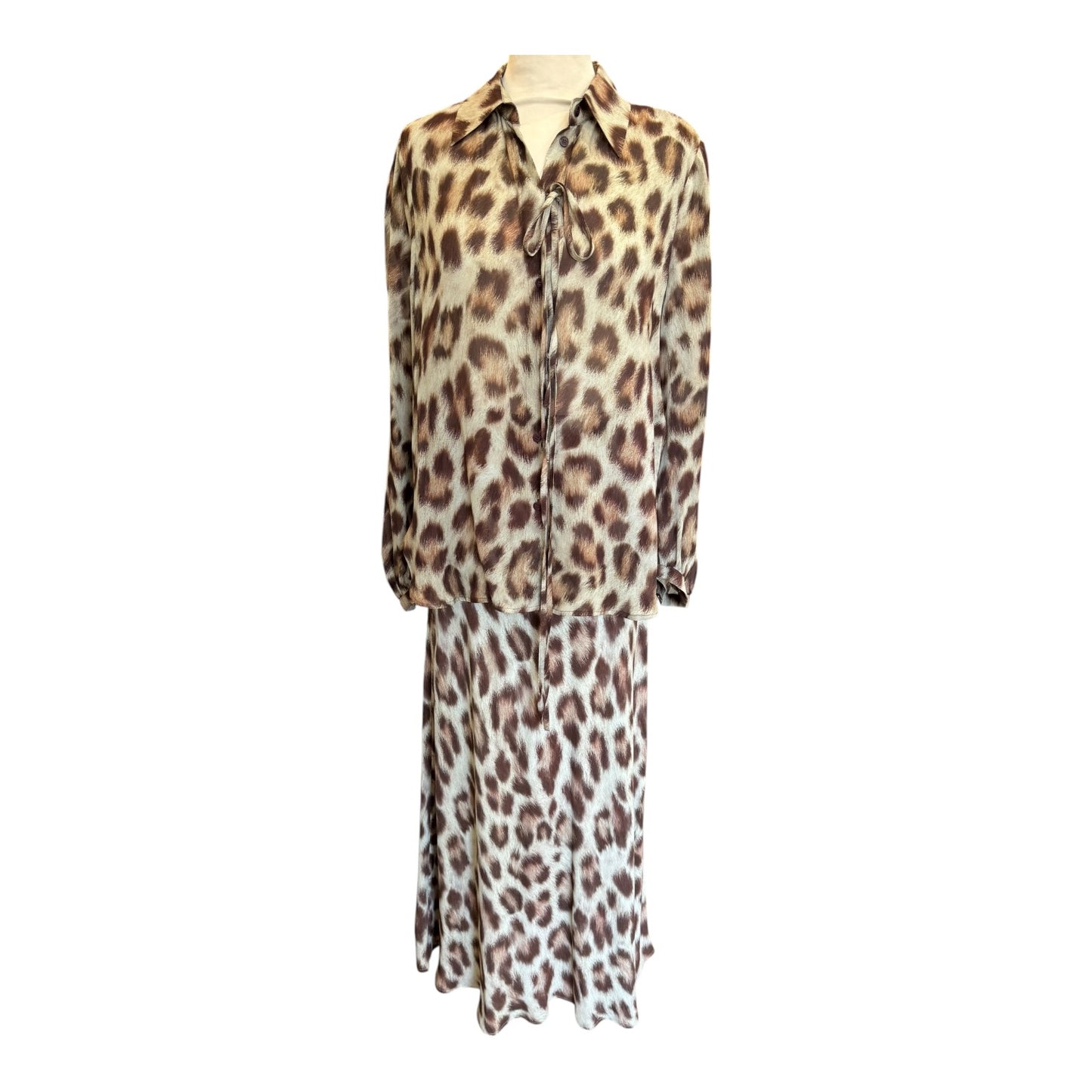 Luisa Cerano Animal Print Two Piece - 12