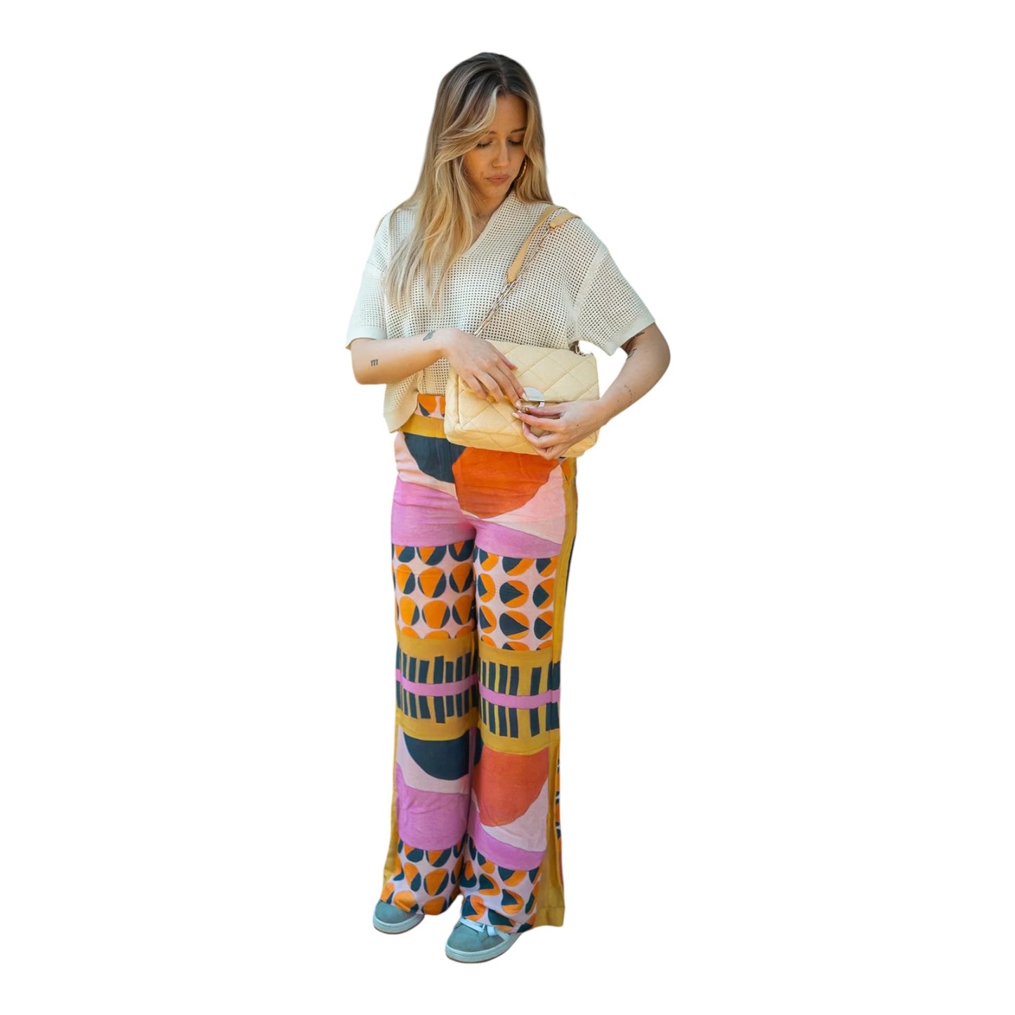 Ba&sh Mallory Wide Leg Trousers - 10/12