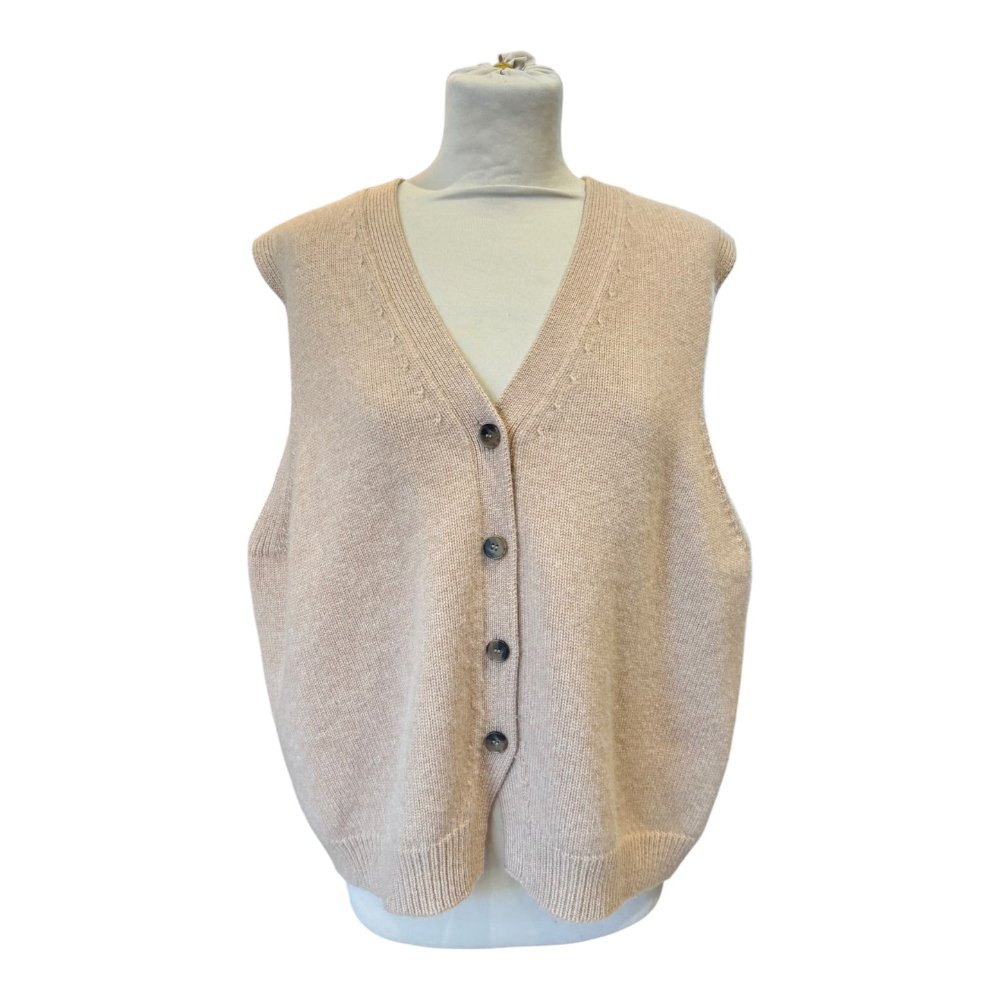 COS Knitted Cashmere Blend Vest - 10/12