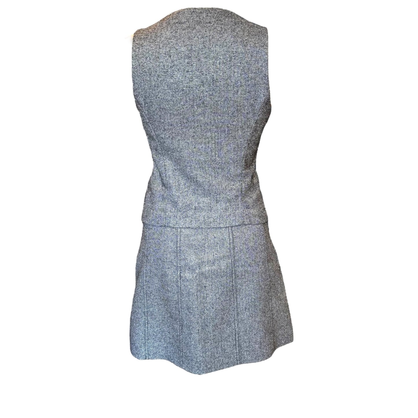 Massimo Dutti Grey and Gold Two Piece - 8