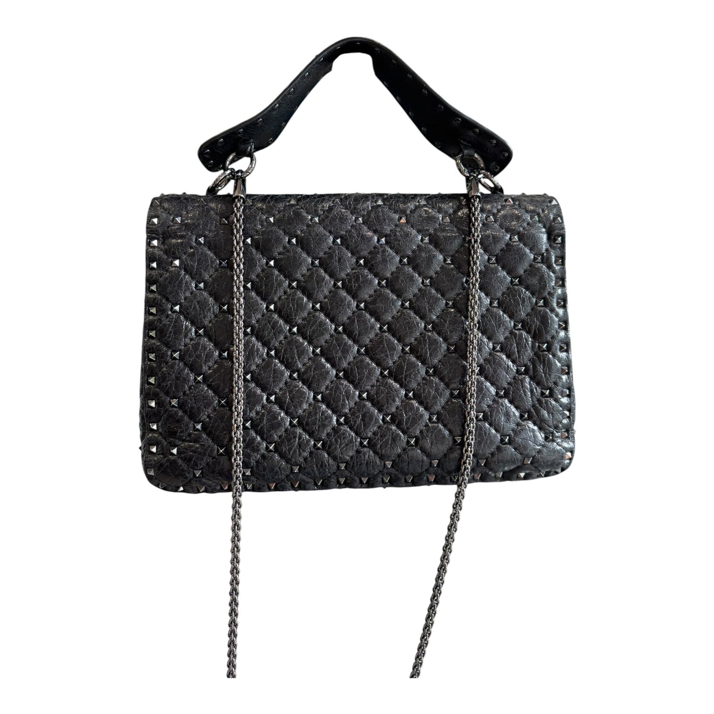 Valentino Garavani Black Rockstud Bag