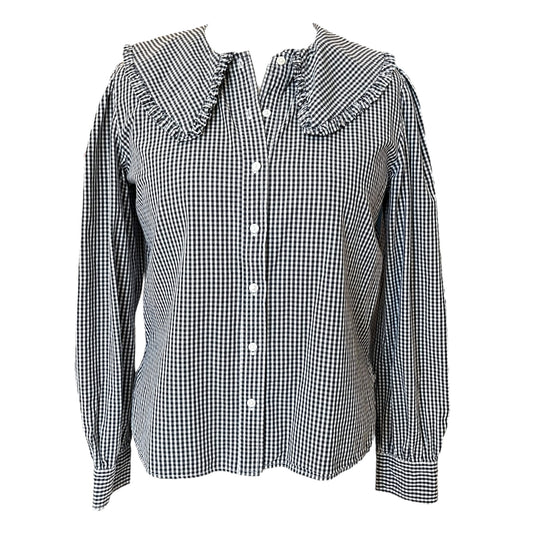 Rae Feather Navy Check Shirt