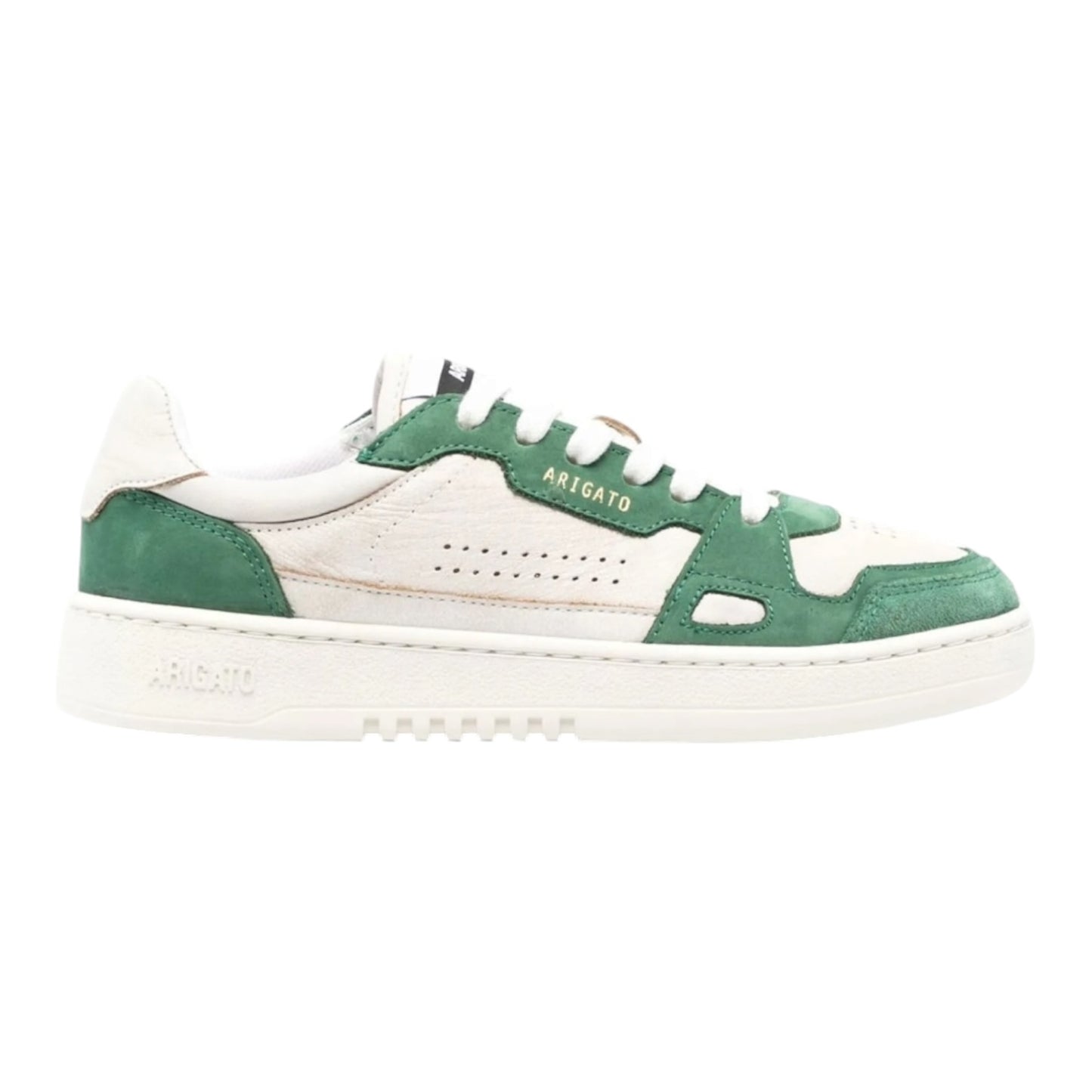 Axel Arigato Green and White Dice Low Top Sneakers - 40/6.5