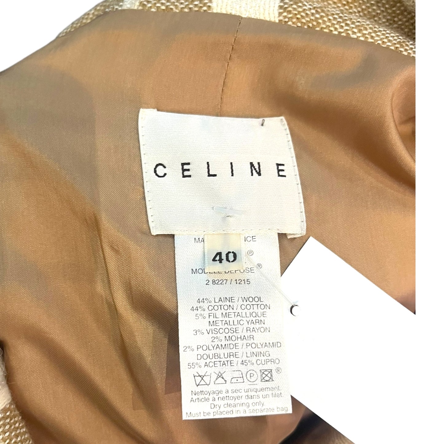 Celine Cream Coat