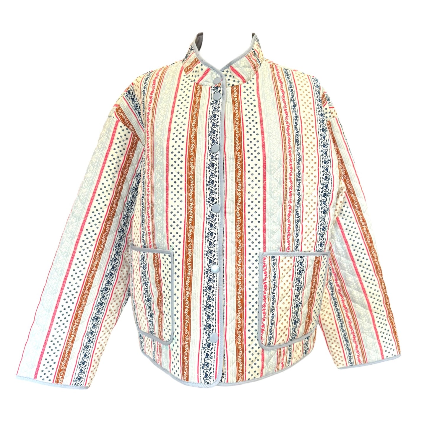 Ichi Ihlivanta Striped Quilted Jacket - 12