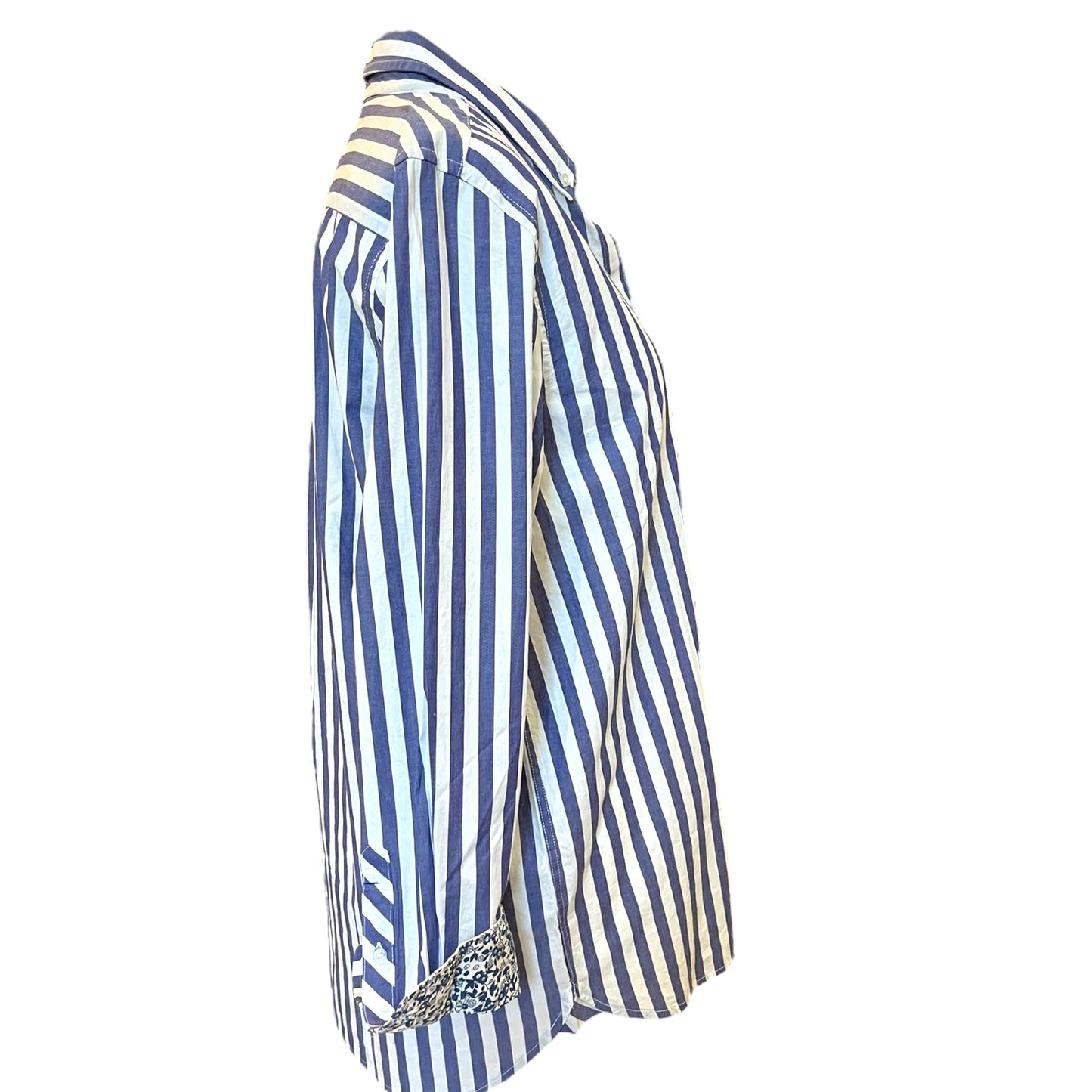 NEW Crew Clothing Blue and White Stripe Shirt