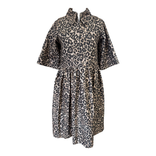 Molby the Label Leopard Print Dress - 10 - NEW