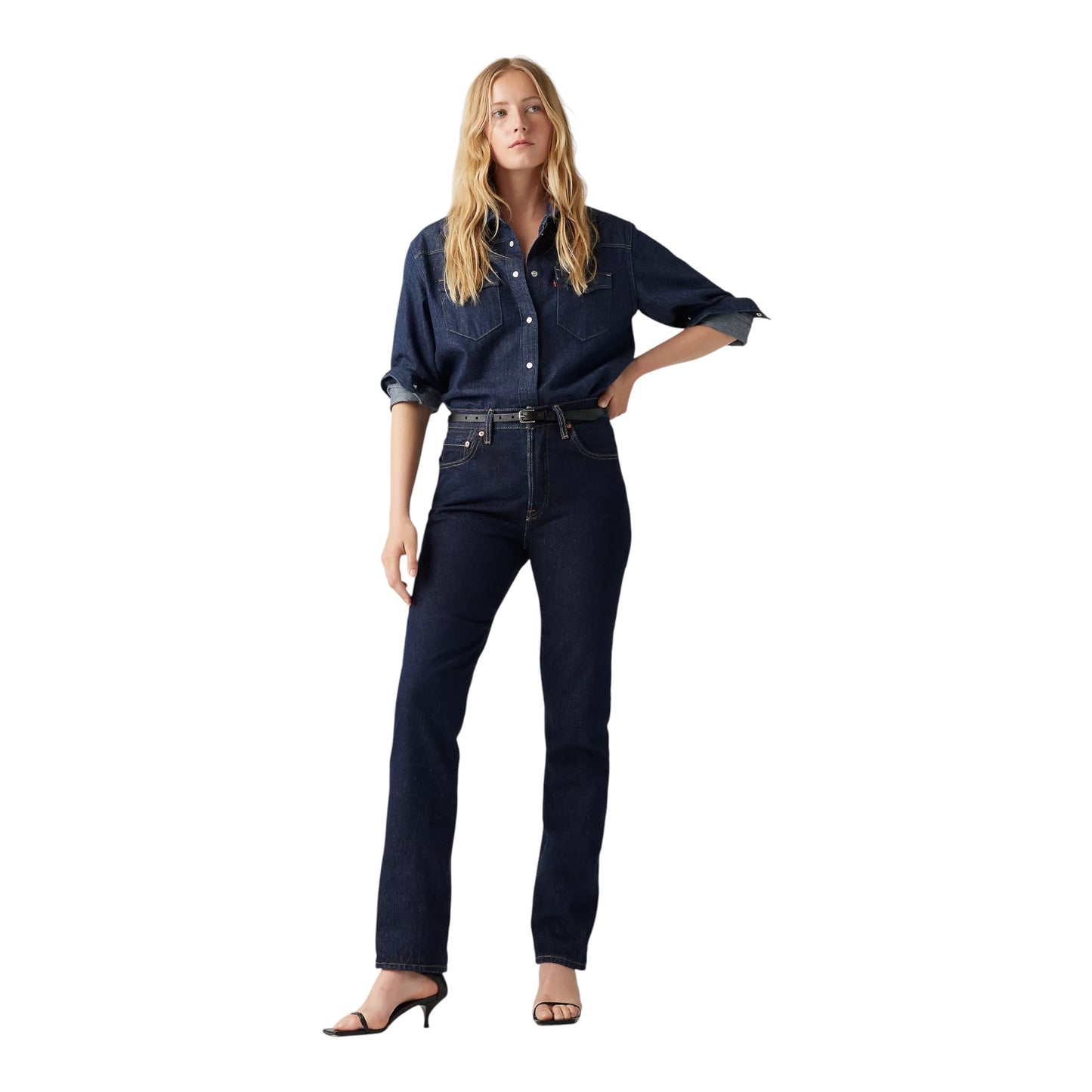 Levis Dark Denim 501 Jeans - 8/10