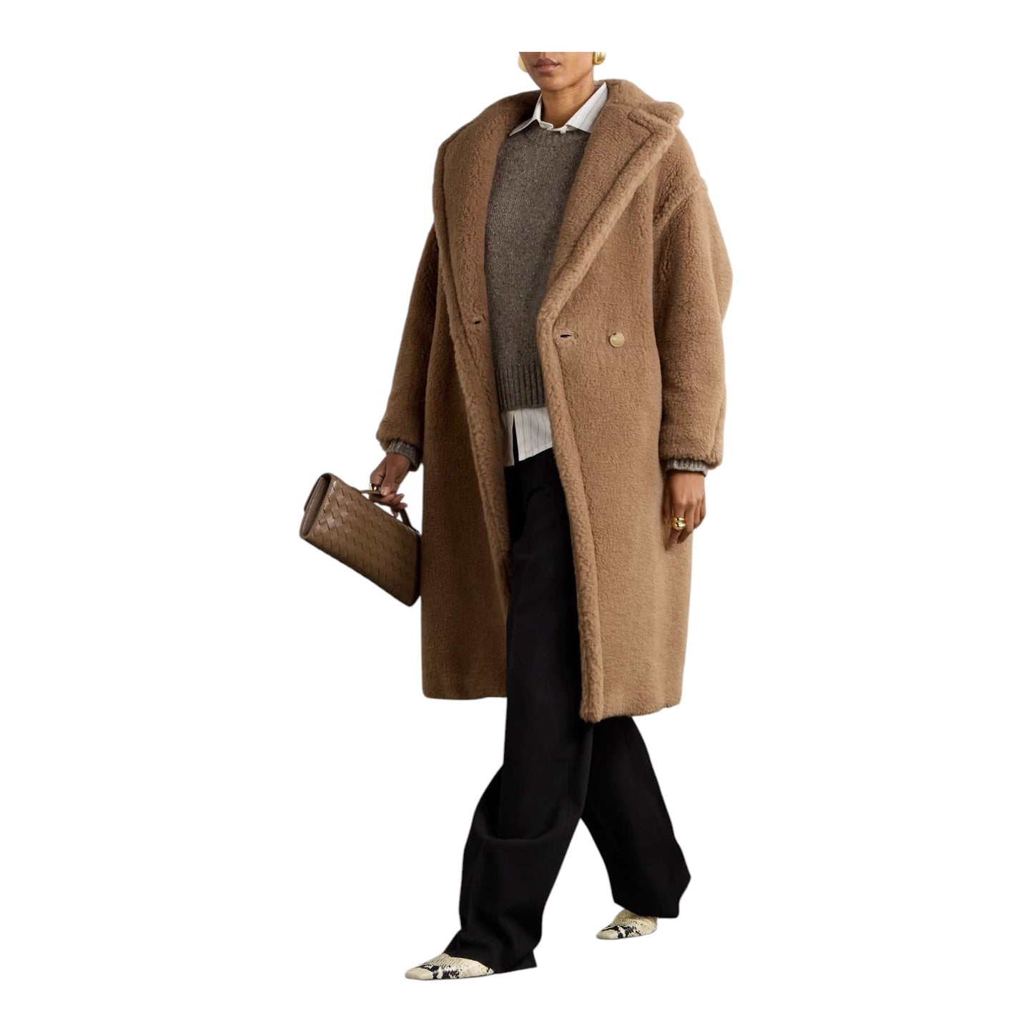 Max Mara Teddy Bear Icon Camel Coat - 10/12