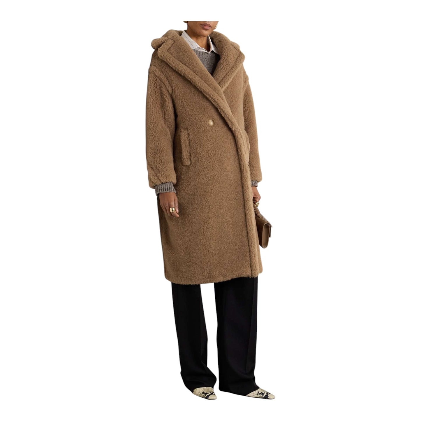 Max Mara Teddy Bear Icon Camel Coat - 10/12