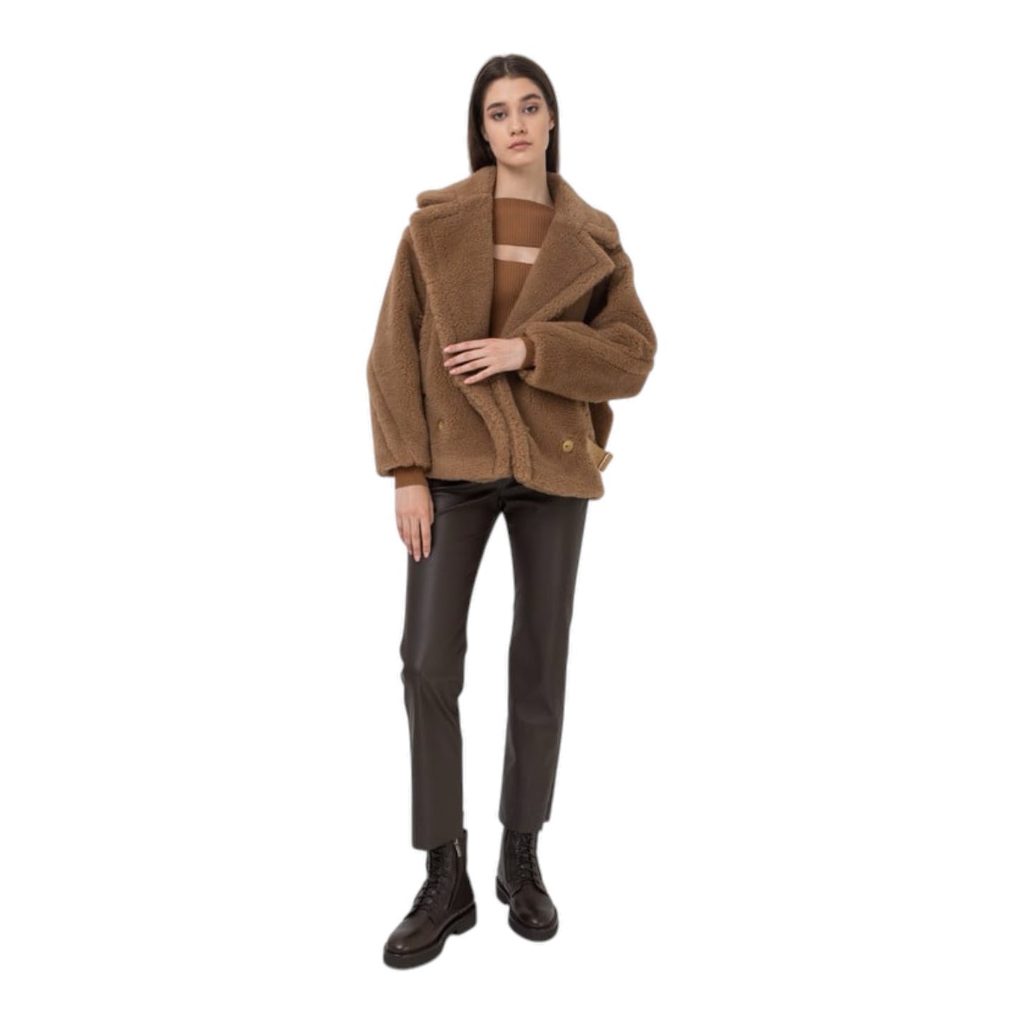 Max Mara Teddy Bear Ozio Camel Coat - 6/8