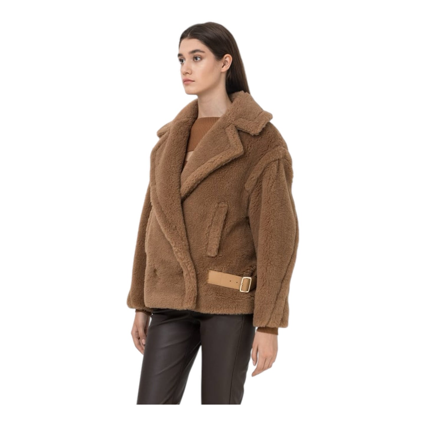 Max Mara Teddy Bear Ozio Camel Coat - 6/8