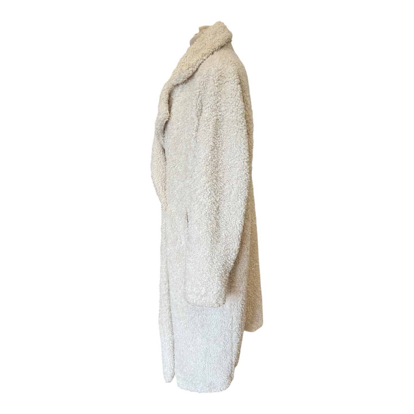 Parosh Ivory Faux Fur Teddy Coat - 12