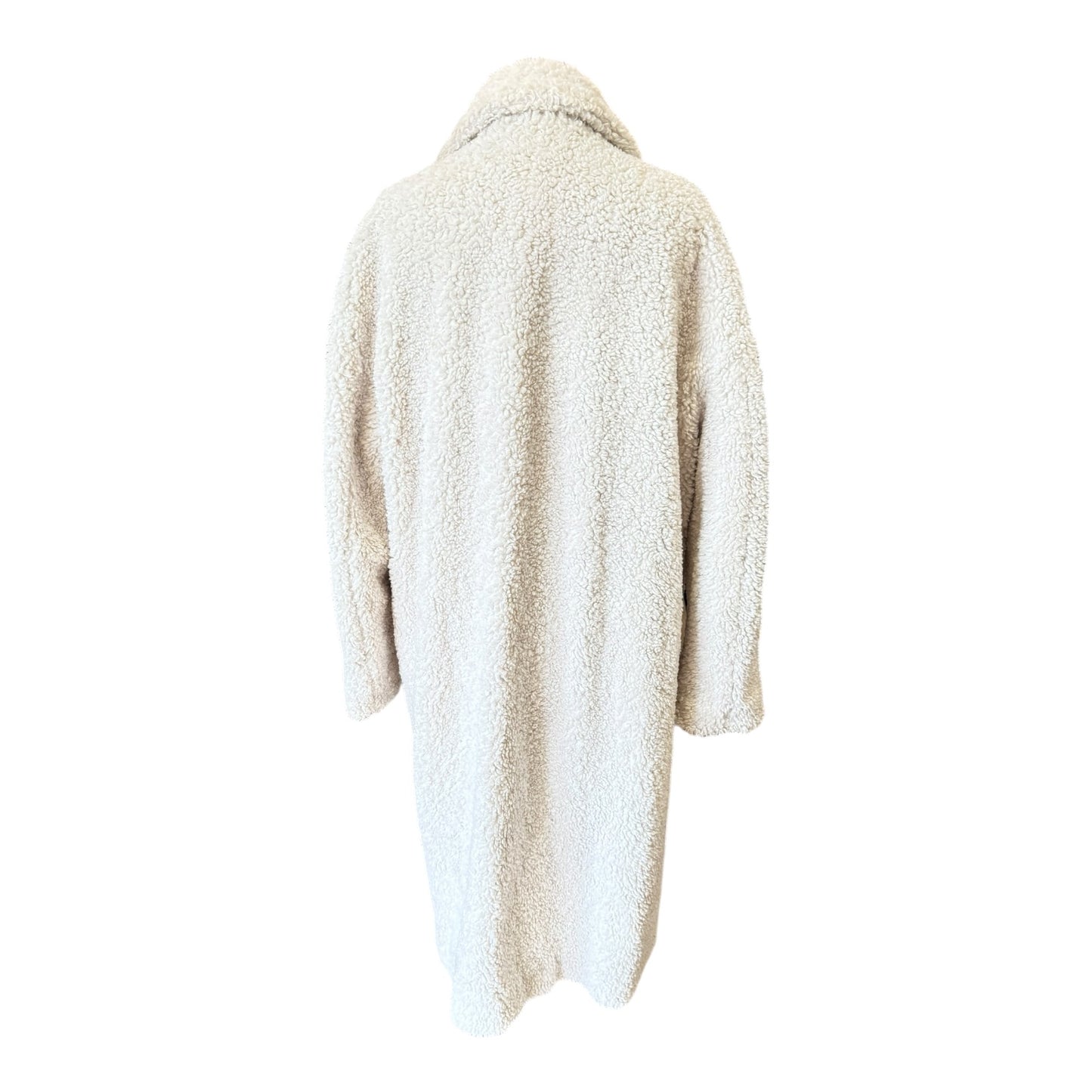 Parosh Ivory Faux Fur Teddy Coat - 12