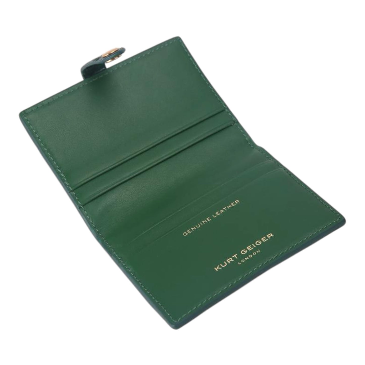Kurt Geiger Green Brixton Card Holder - NEW
