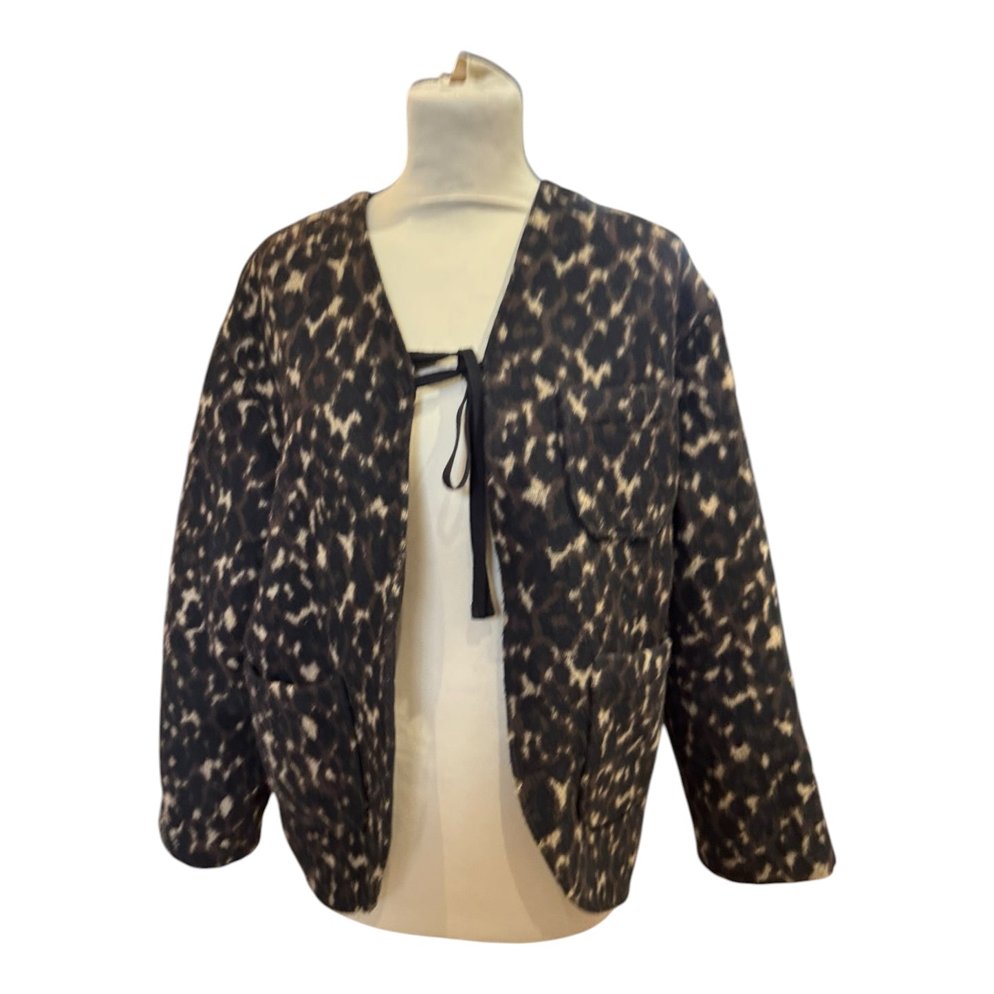 Engineered Garments Animal Print Cutaway Jacket - 10