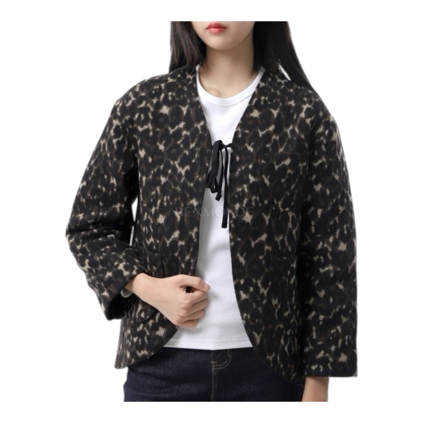 Engineered Garments Animal Print Cutaway Jacket - 10
