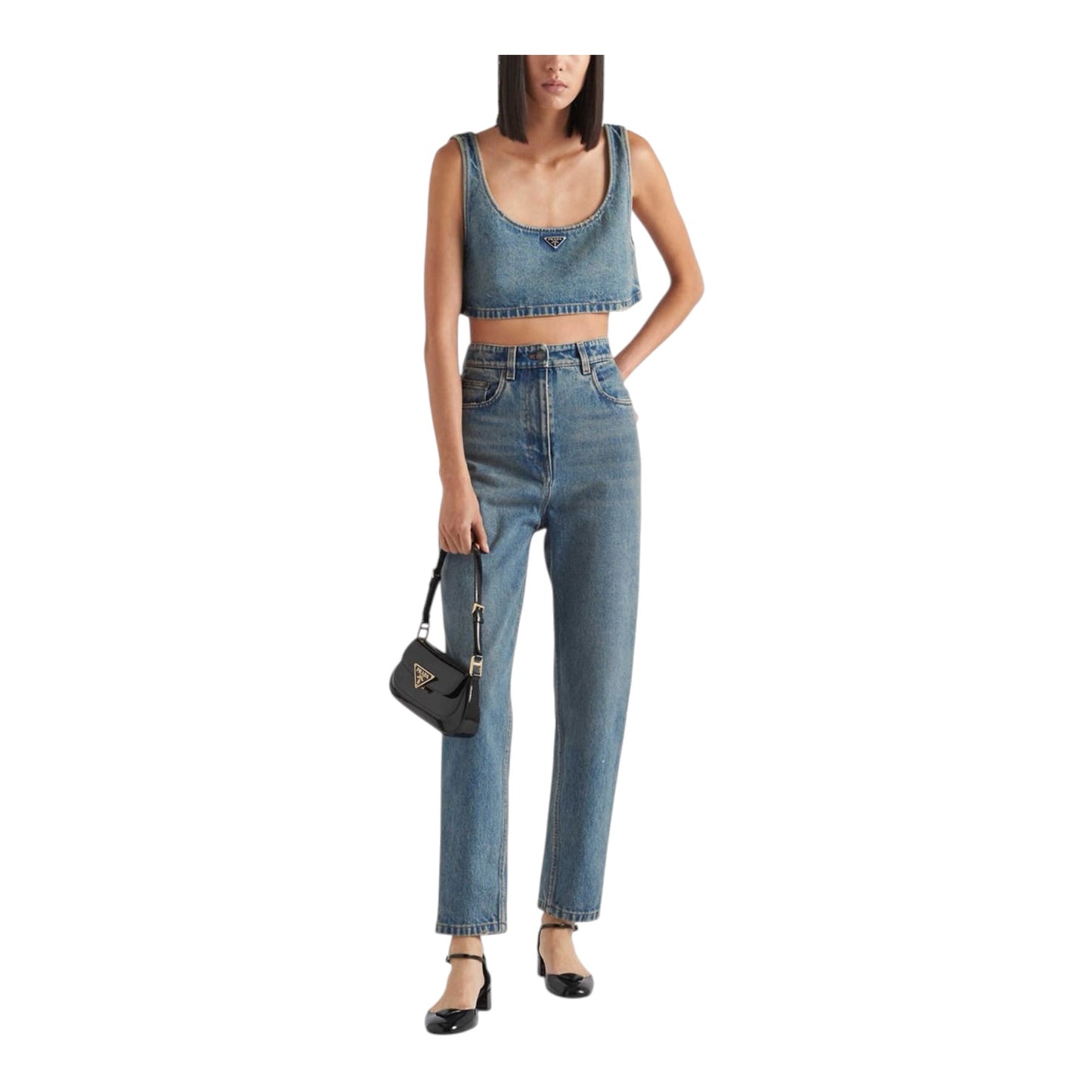 Prada Five Pocket Regular Fit Straight Leg Jeans - 8/10
