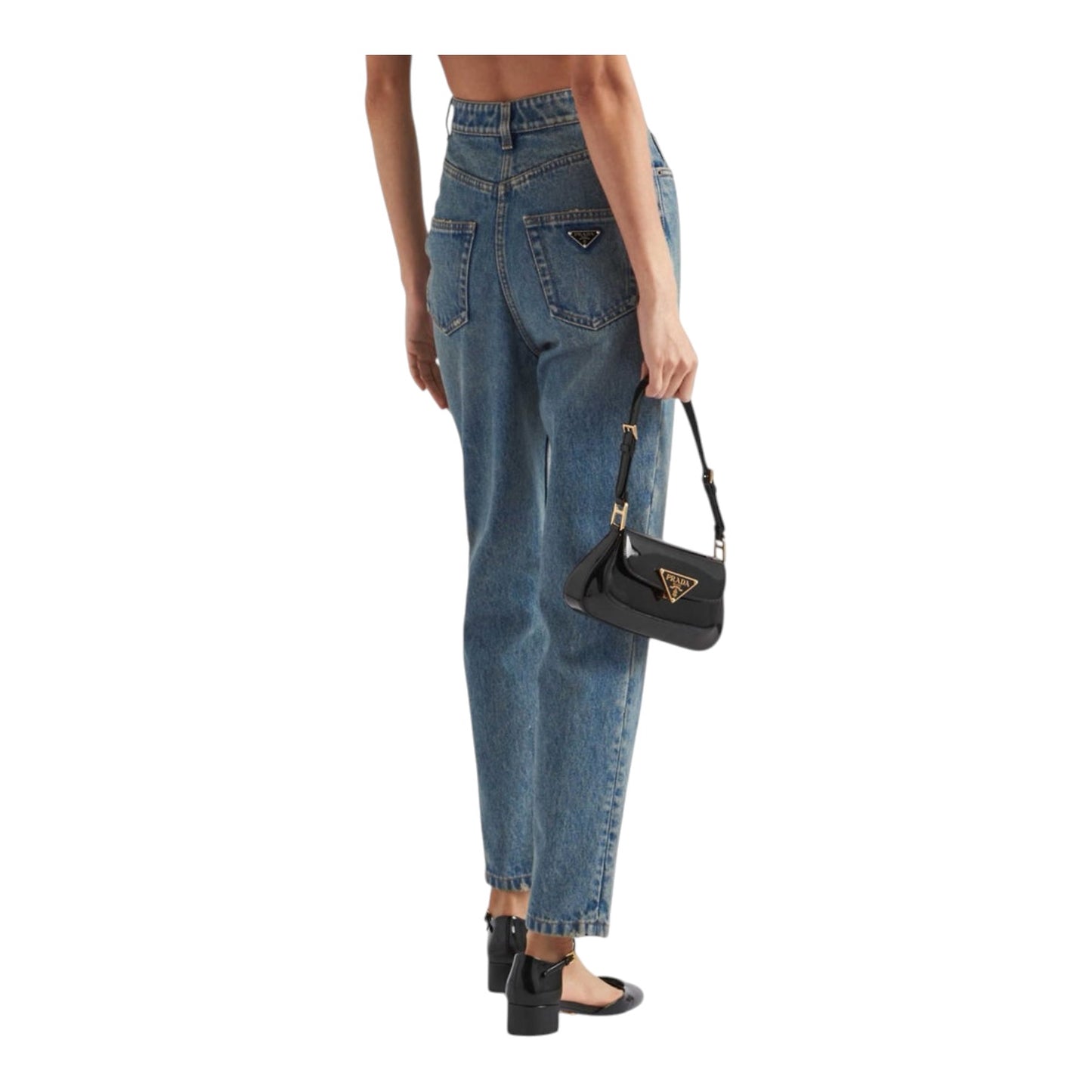 Prada Five Pocket Regular Fit Straight Leg Jeans - 8/10