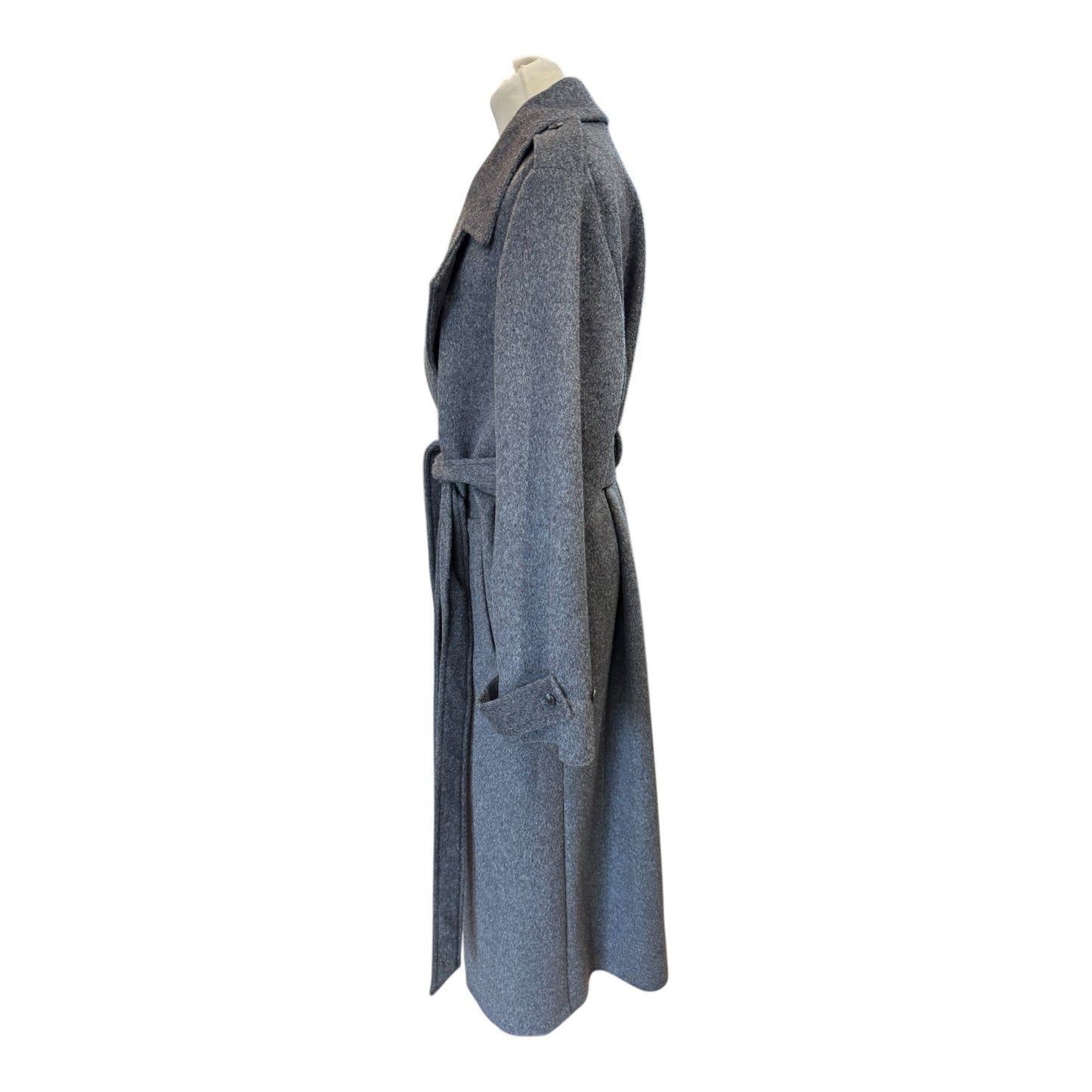Jaeger Pure Wool Belted Longline Wrap Coat - 16 - NEW