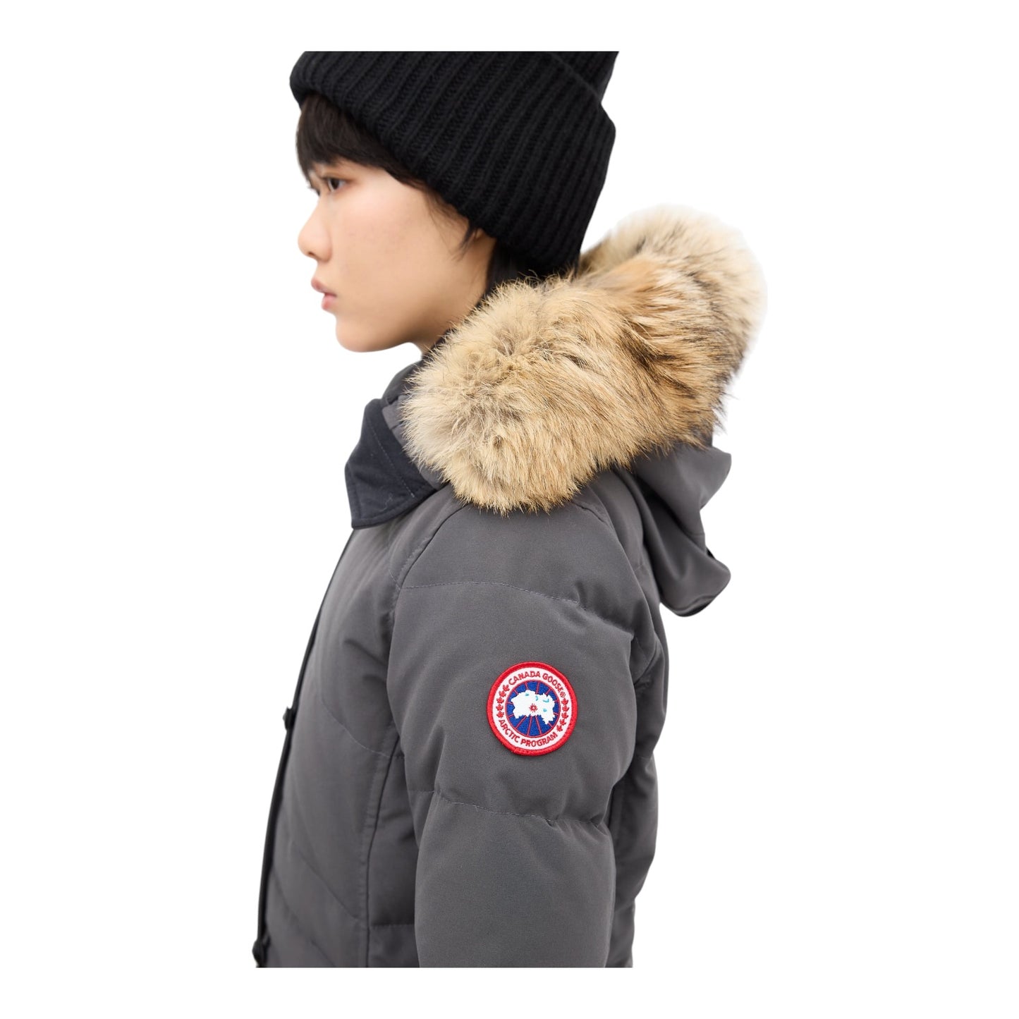 Canada Goose Grey Arctic Tech Lorette Down Parka - 6/8