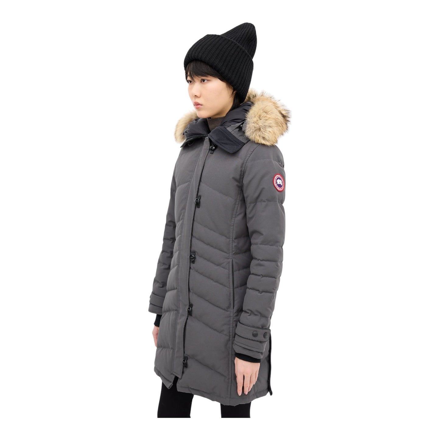 Canada Goose Grey Arctic Tech Lorette Down Parka - 6/8