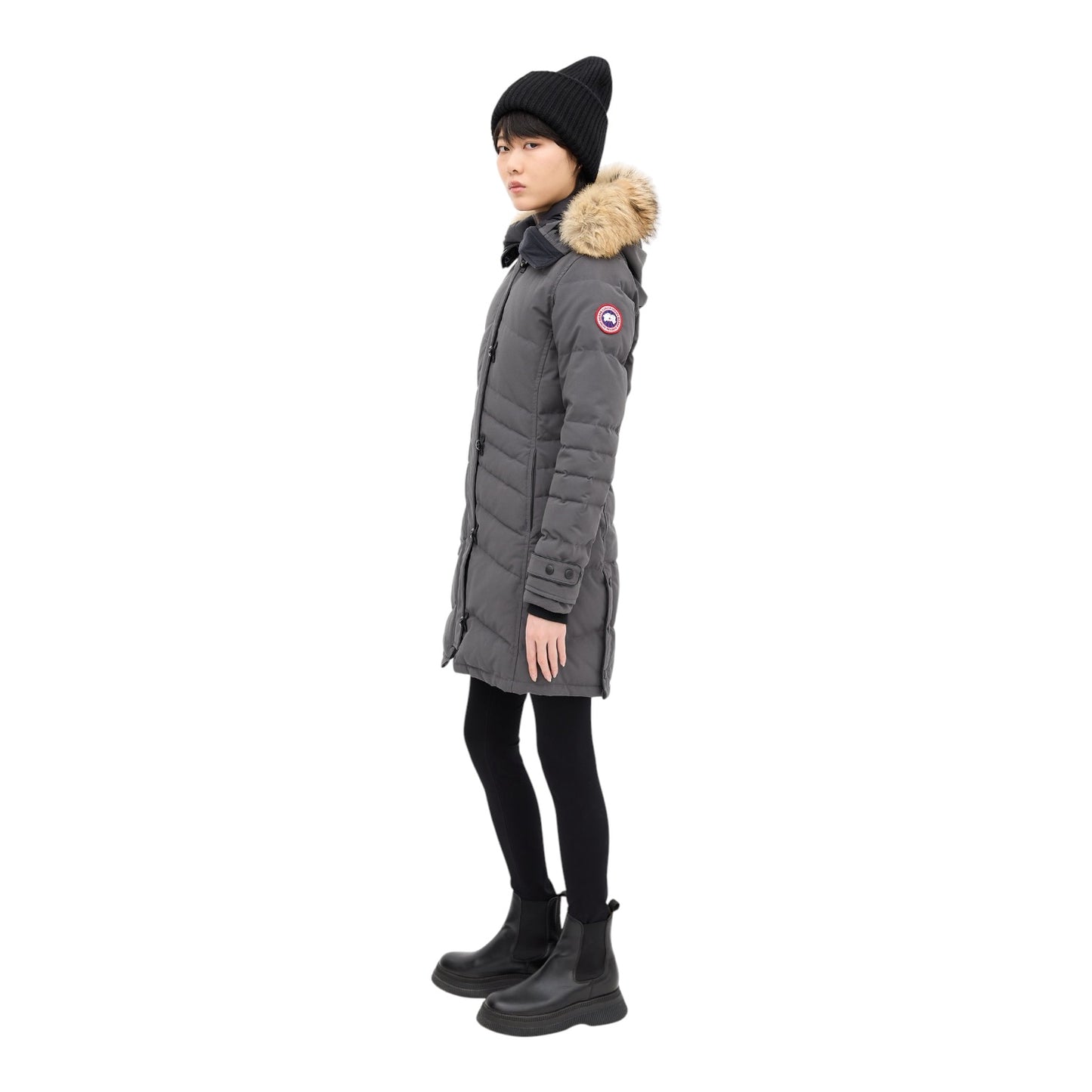 Canada Goose Grey Arctic Tech Lorette Down Parka - 6/8