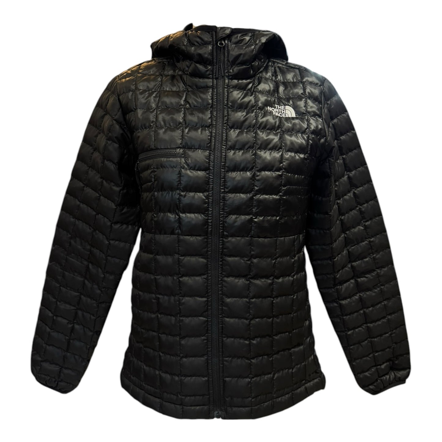 The North Face Black Thermoball Hooded Jacket - 10