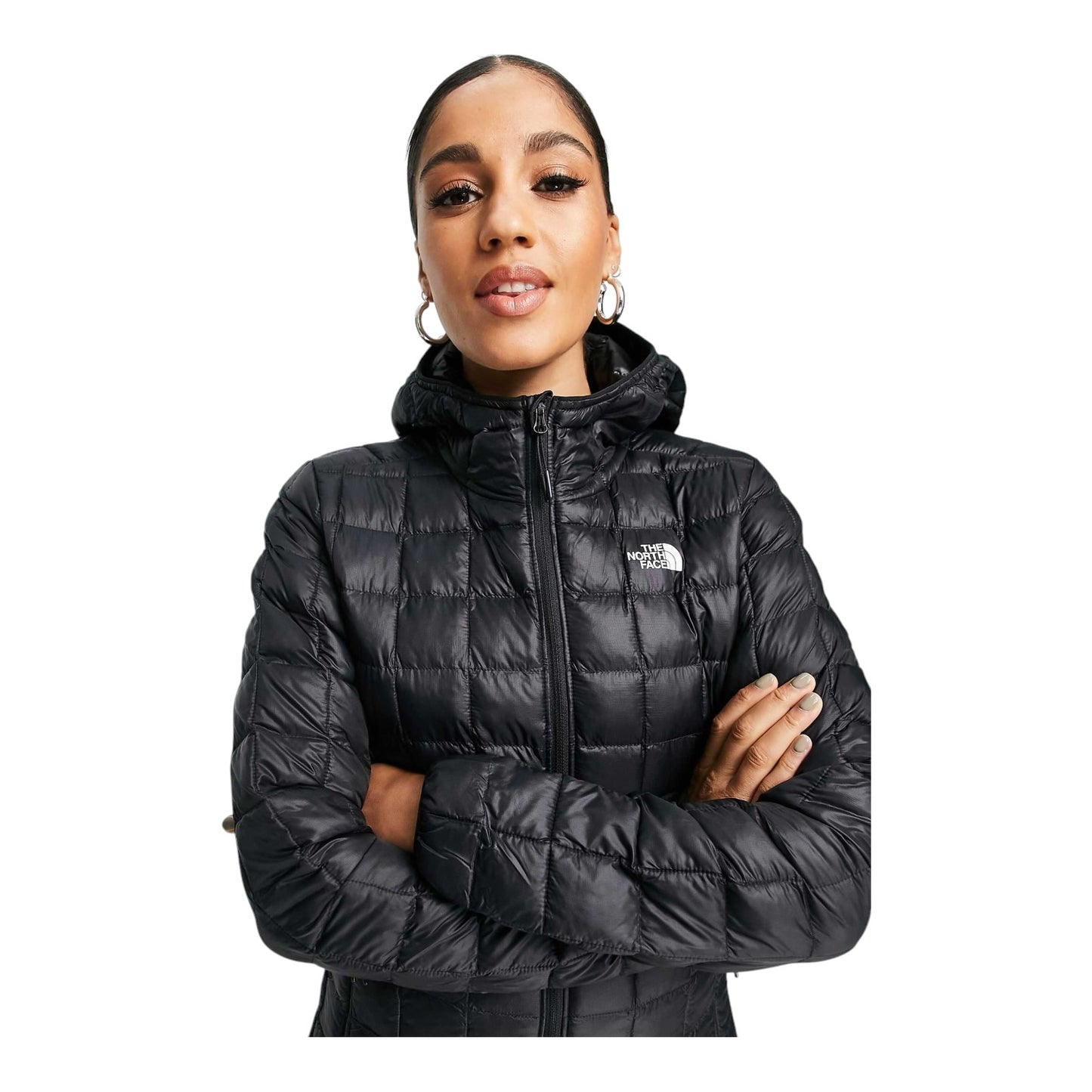 The North Face Black Thermoball Hooded Jacket - 10