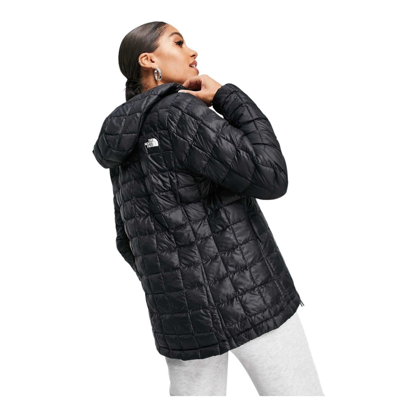 The North Face Black Thermoball Hooded Jacket - 10