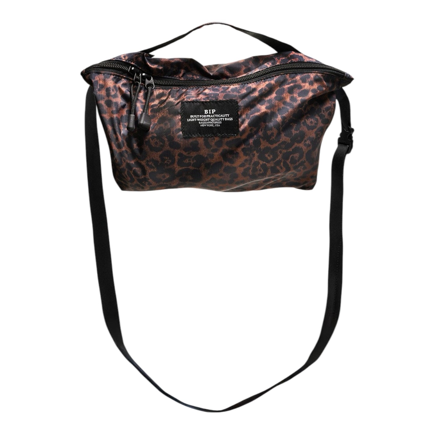 Bags In Progress Fannypack Crossbody Leopard