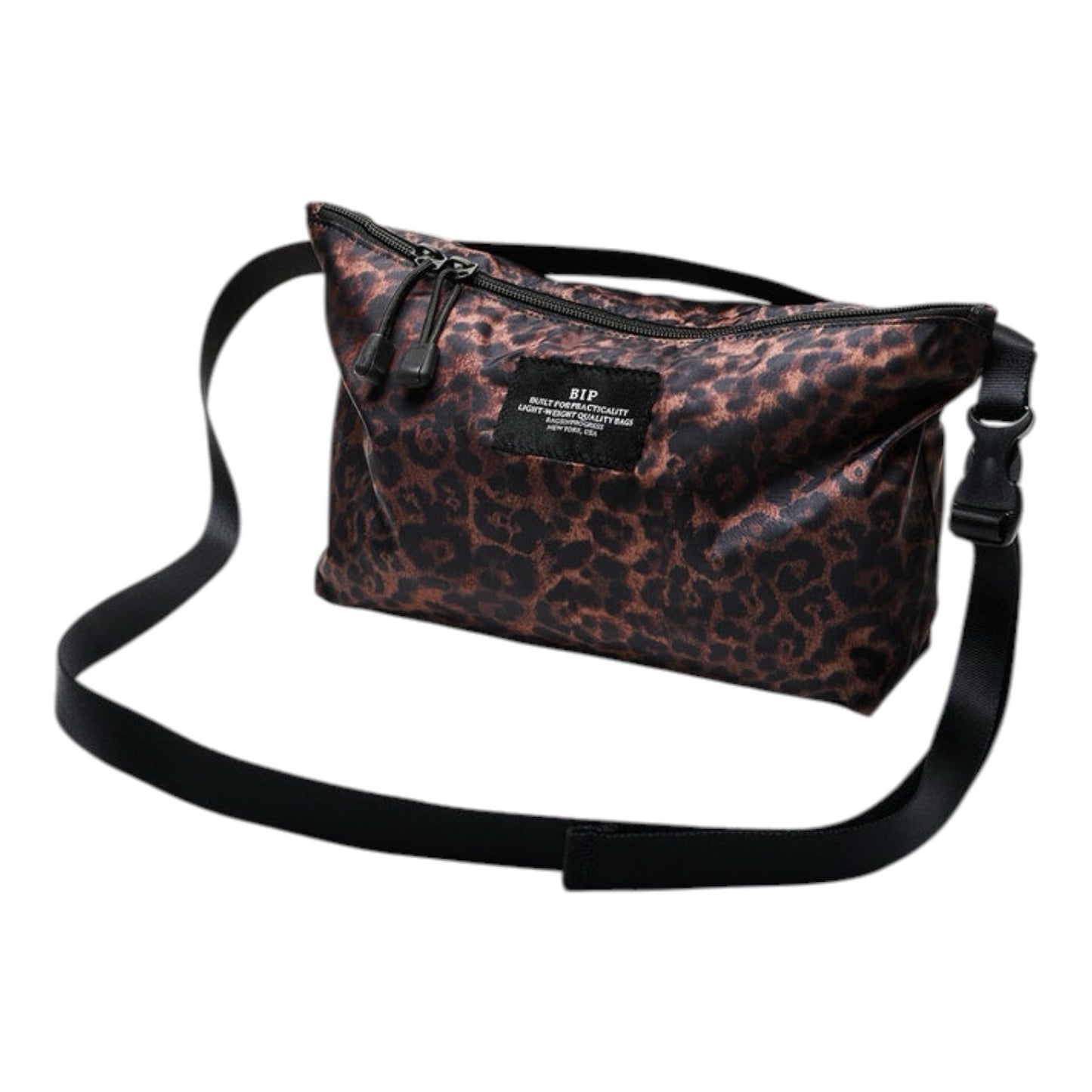 Bags In Progress Fannypack Crossbody Leopard