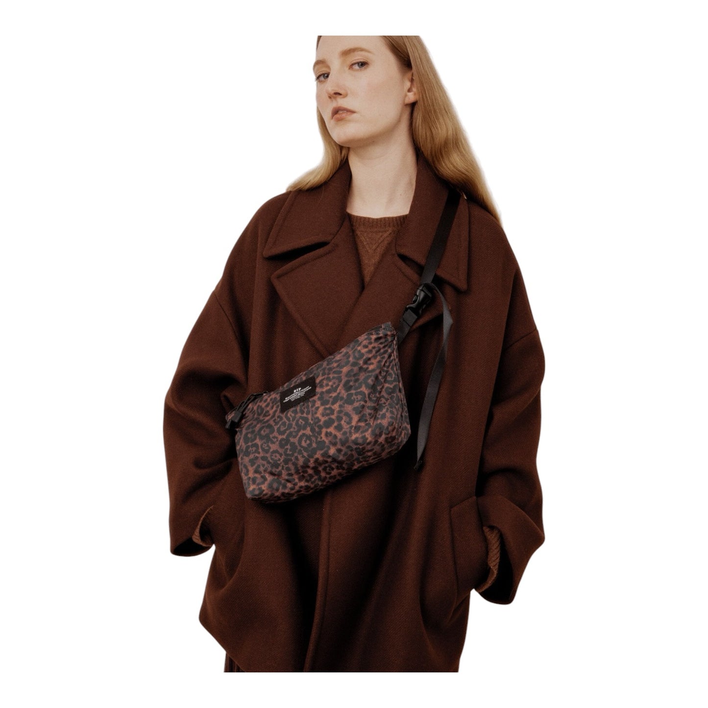 Bags In Progress Fannypack Crossbody Leopard