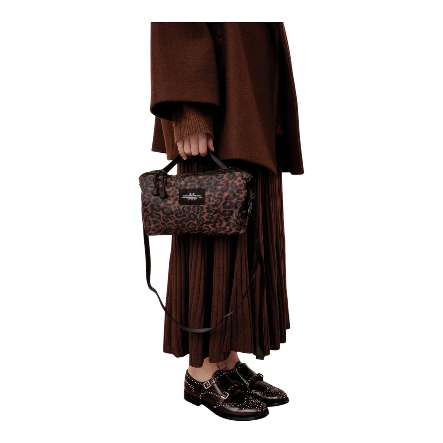 Bags In Progress Fannypack Crossbody Leopard