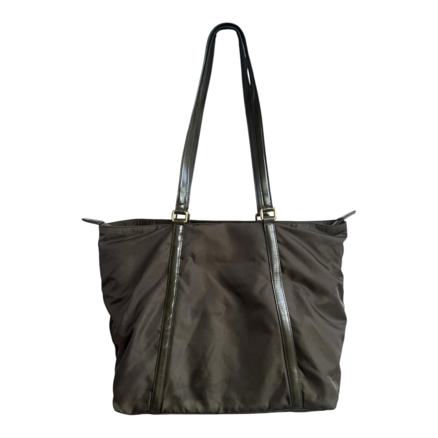 Prada Khaki Re-Nylon Tote Bag