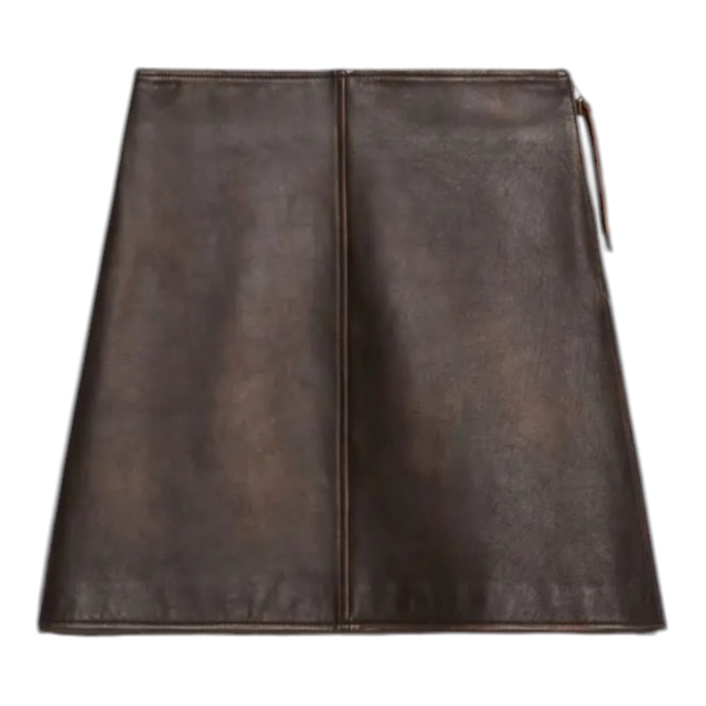 Weekend Max Mara Leather Mini Skirt - 14