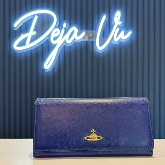 Vivienne Westwood Blue Orb Purse
