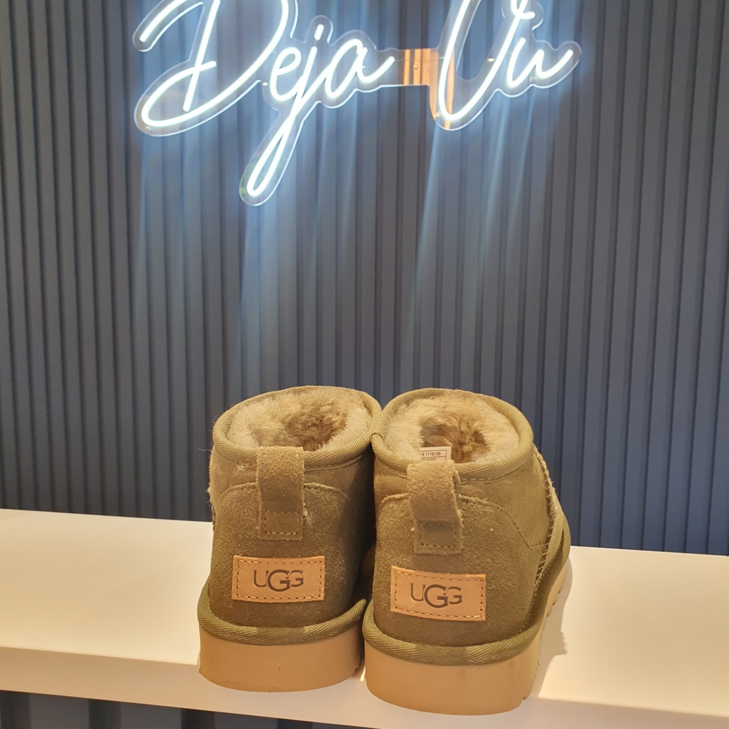 UGG ultra mini boots, Olive green, BNWT