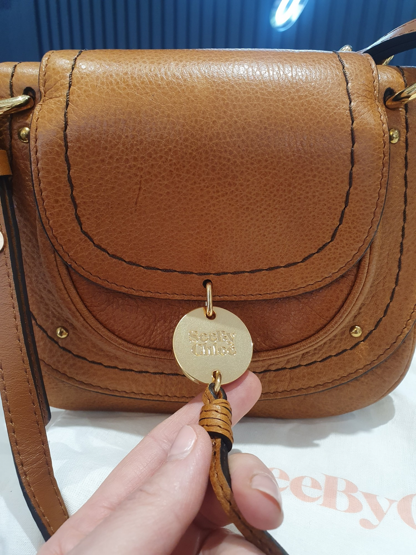 See by chloe susie small saddle bag on sale