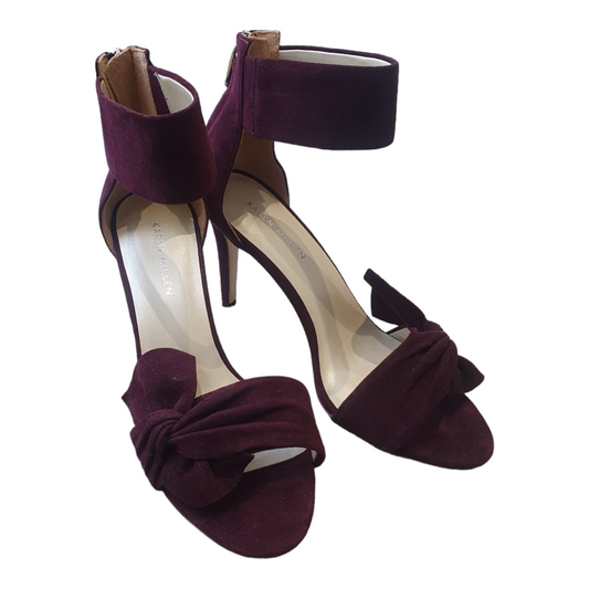 Karen Millen Burgundy suede shoes, size 39/6