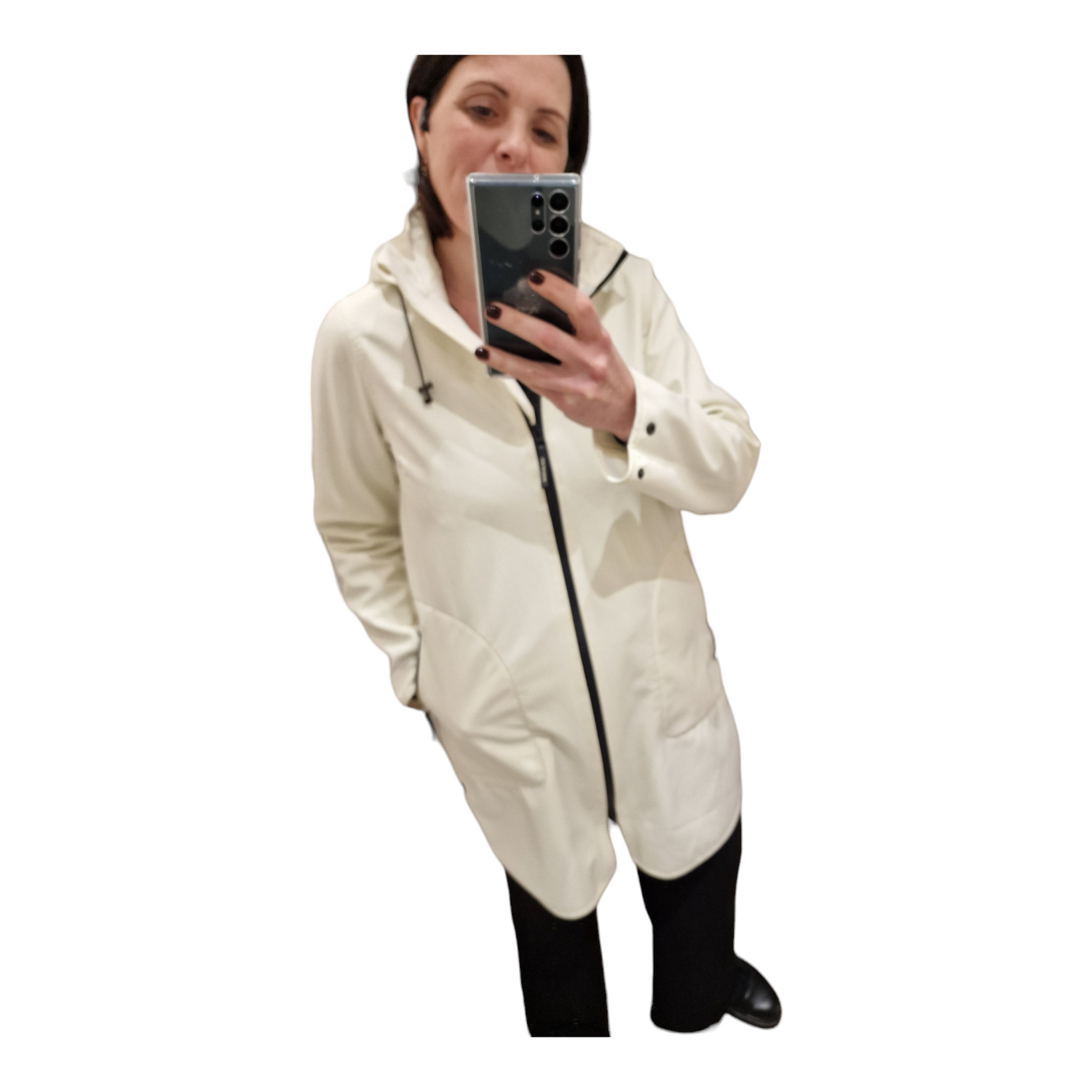 Ilse jacobsen white raincoat sales