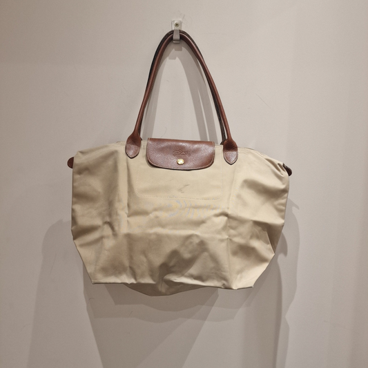 Longchamp Pigalle Beige Handbag
