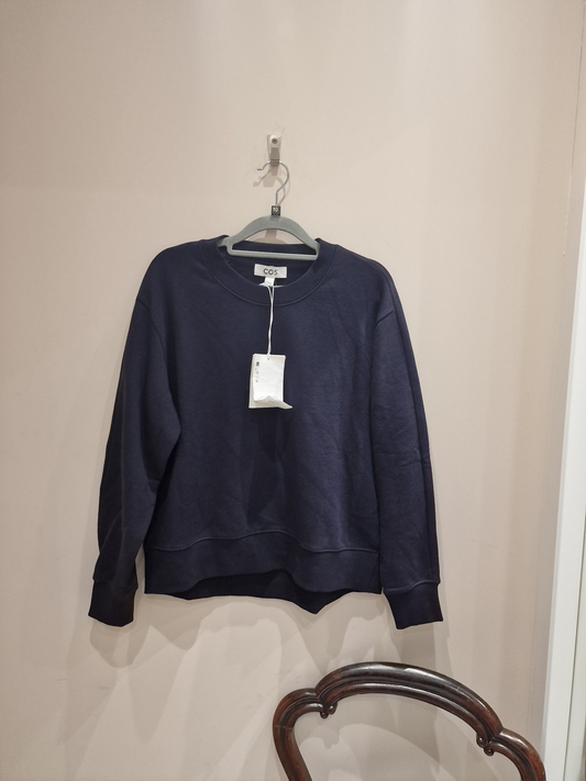 Cos Navy Sweatshirt,  size XS