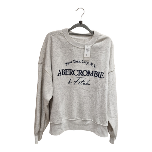 Abercrombie and Fitch grey sweatshirt,  size M