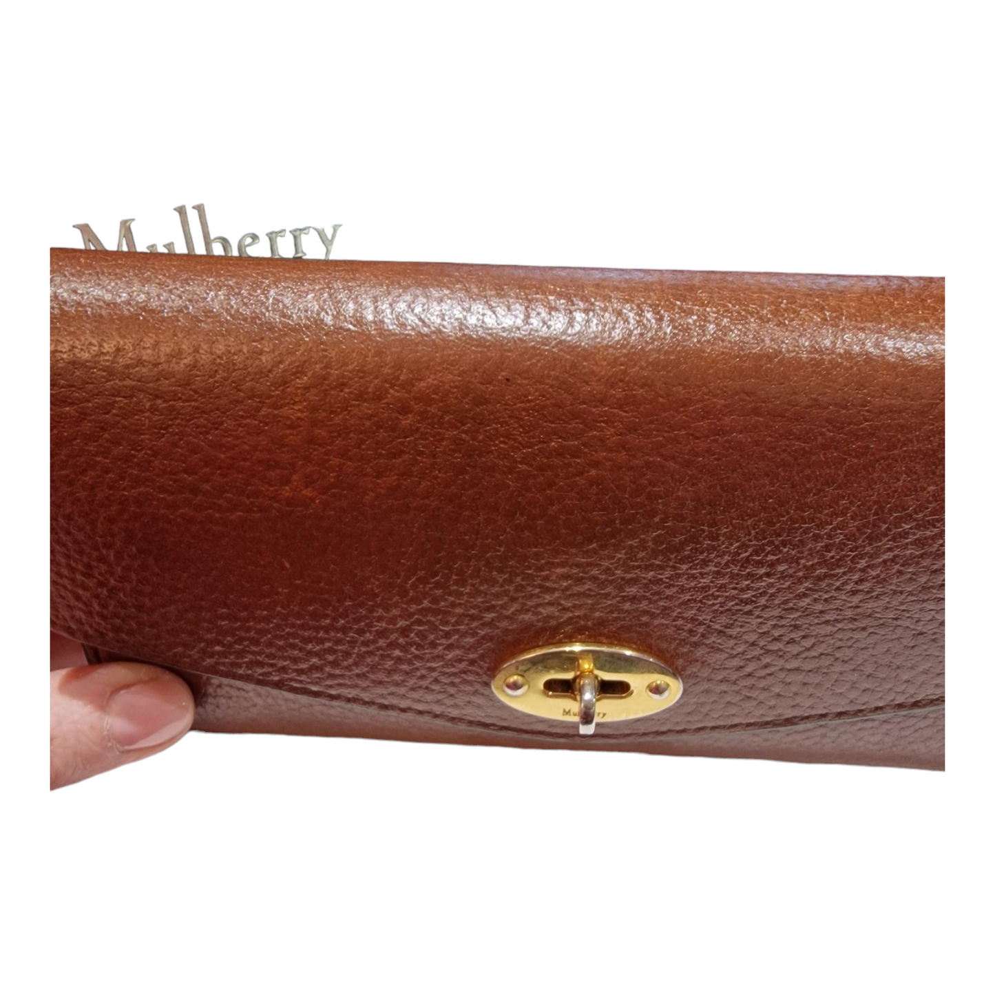 Mulberry Darley Leather Wallet, Oak