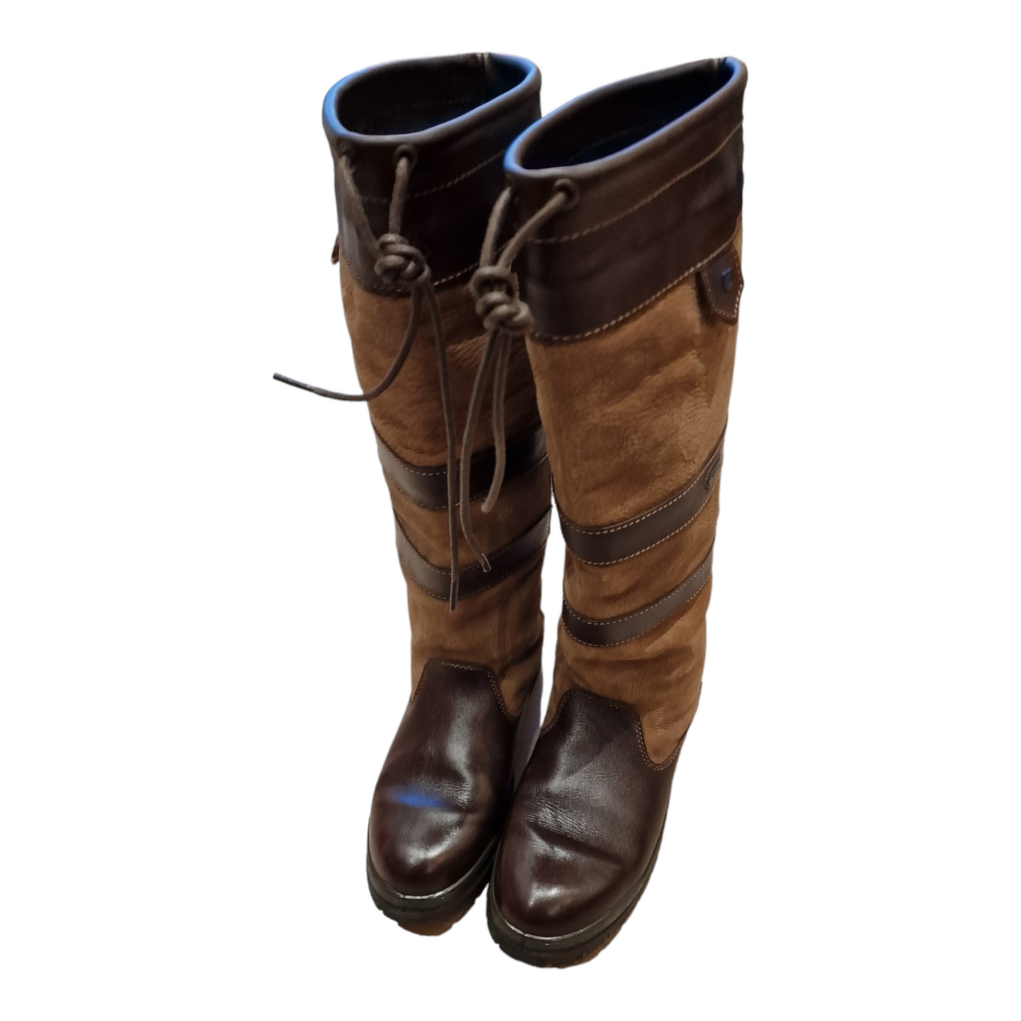 Dubarry galway walnut boots, size 6