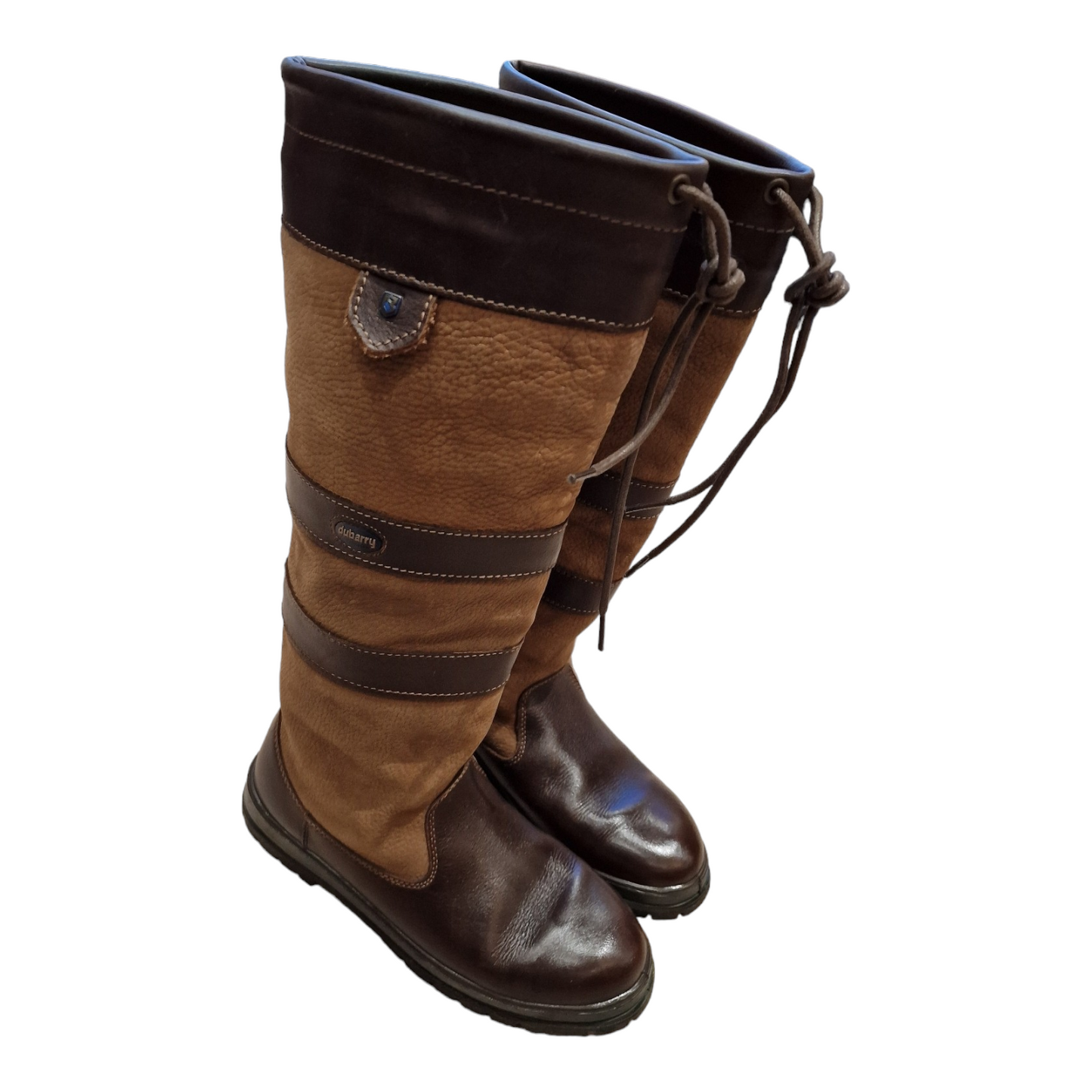 Dubarry galway walnut boots, size 6