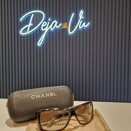 Chanel logo sunglasses