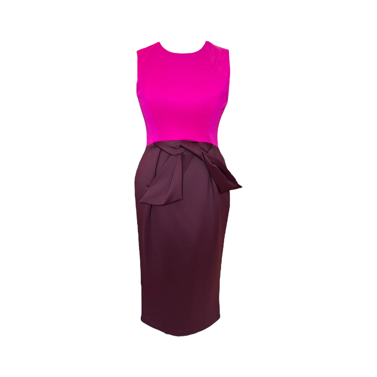 NEW Ted Baker Pink and Maroon Dress